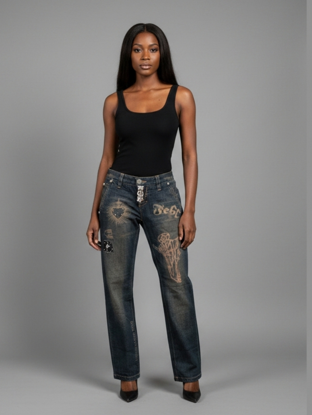 Customized DSquared jeans
